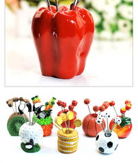 創(chuàng)意不銹鋼水果叉 懶人生活提升實(shí)用新選擇